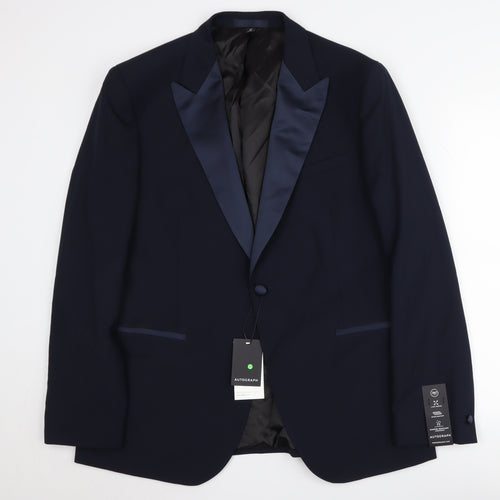 Marks and Spencer Men's Black 42R Tuxedo Blazer, New