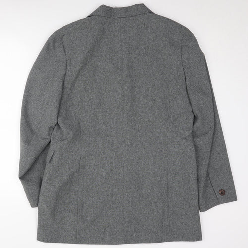 Agenda Women's Grey Blazer Trouser Suit Size 14