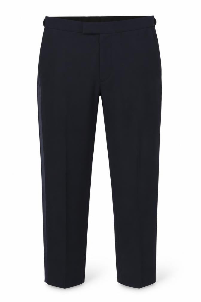 Front view of Autograph Men's Black Tailored Dress Pants, size 34