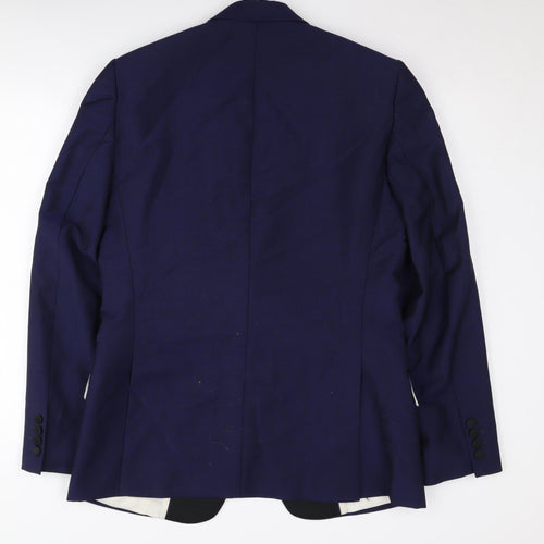 Duchamp Men's Blue Slim Fit Blazer 38
