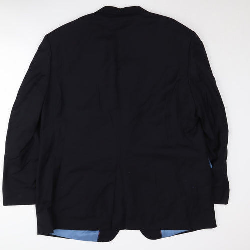 Marks and Spencer Men's Blue Blazer, Size 46R, Formal