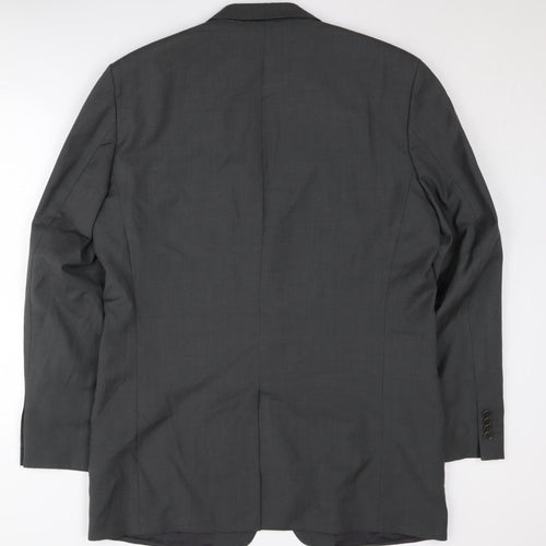 Linus Men's Grey Suit Jacket, Formal, Size 38 Regular