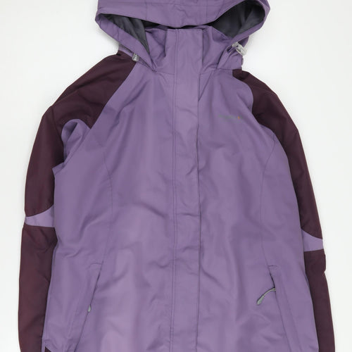 Regatta Women's Purple Waterproof Rain Coat Size 12