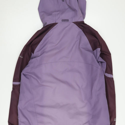 Regatta Women's Purple Waterproof Rain Coat Size 12