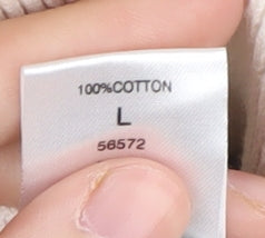 Soul Cal Men's Grey Striped Pullover Jumper - Size L