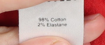 Whistles Red Women's Blouse, Size 12 - Classic Style