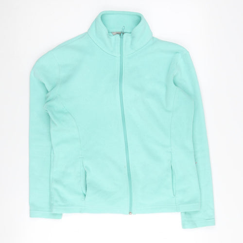 Marks & Spencer Women's Green Fleece Jacket Size 12