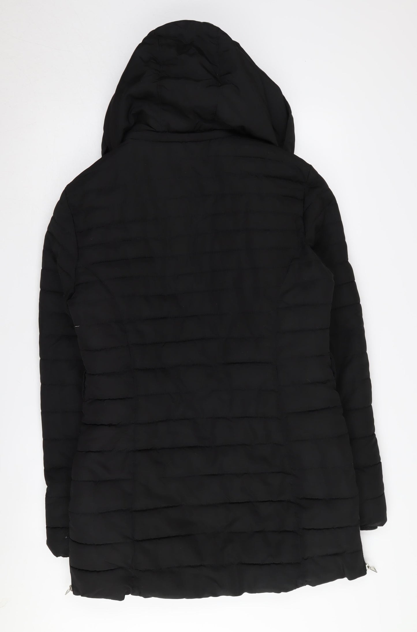 Golddigga Women's Black Puffer Jacket Size 12