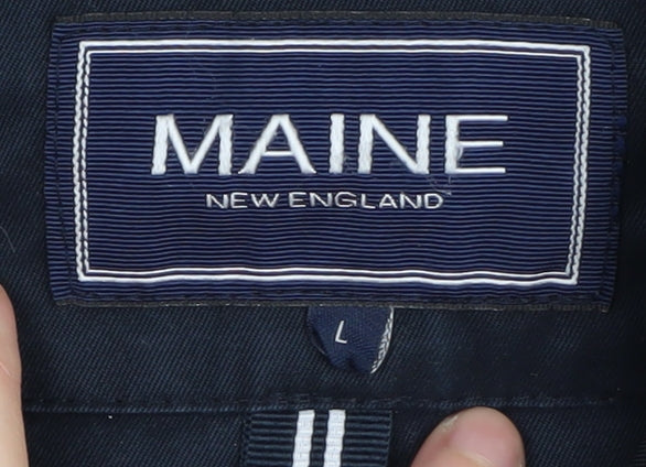 Maine New England Men's Black Basic Jacket L