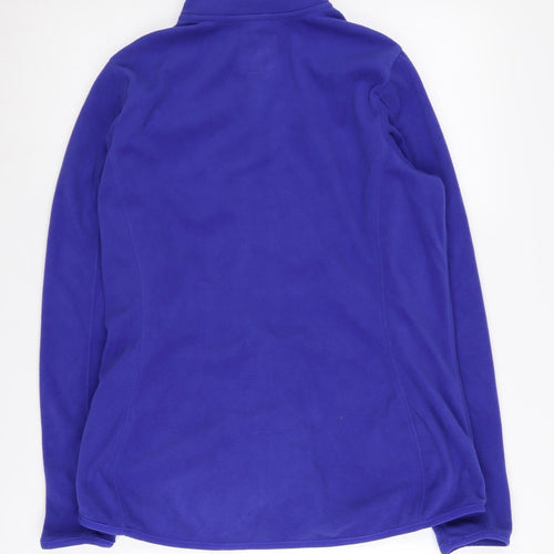 Marks and Spencer Women's Blue Fleece Jacket Size 12