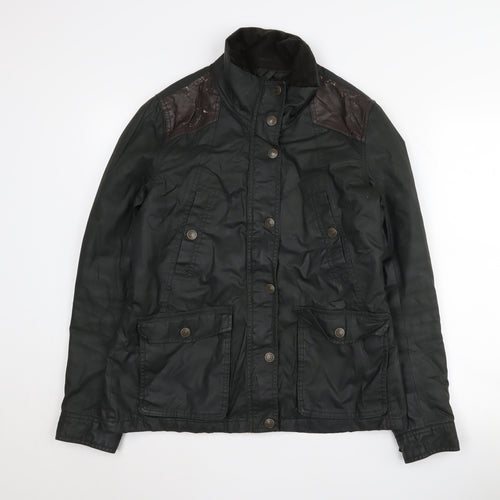 H&M Women's Black Military Jacket Size 10
