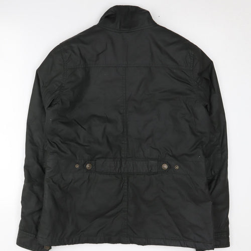 H&M Women's Black Military Jacket Size 10