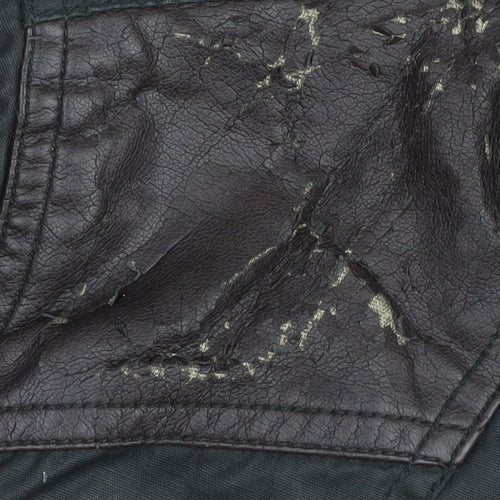 H&M Women's Black Military Jacket Size 10