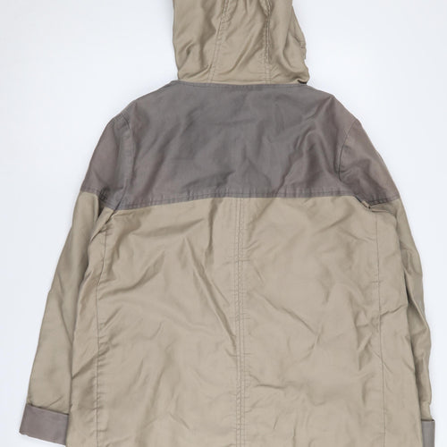 Topshop Women's Beige Duffle Coat Size 12