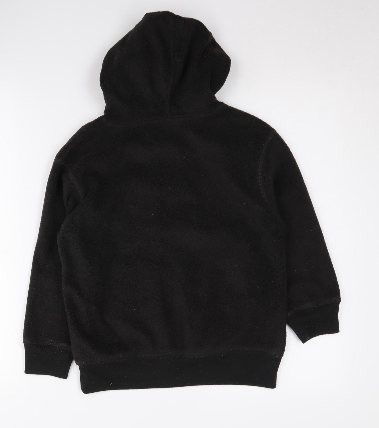 GAP Boys Black Hoodie Pullover Fleece 6-7 Years