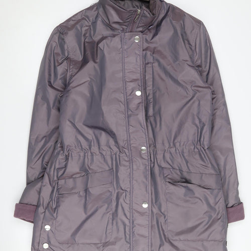 Roman Originals Women's Grey Mid Jacket, M
