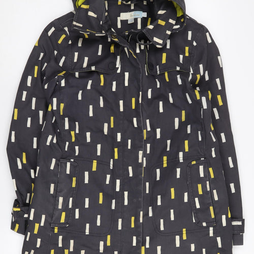 Boden Women's Multicoloured Geometric Rain Coat