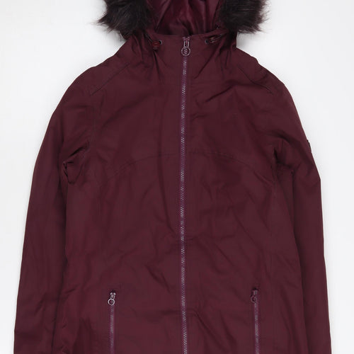 Regatta Women's Purple Parka Jacket Size 10