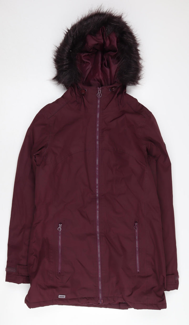 Regatta Women's Purple Parka Jacket Size 10