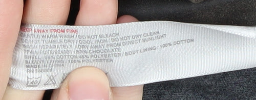 Fat Face Women's Brown Parka Coat Size 12 with Hood