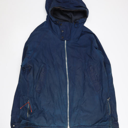 Barbour Men's Blue XL Hooded Parka Jacket