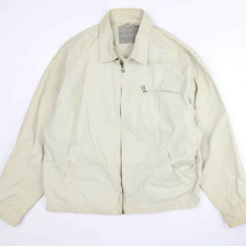 Hawkshead Men's Beige Basic Jacket M Full Zip