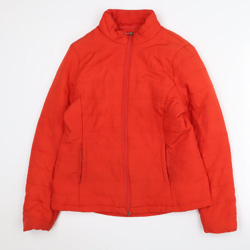 Marks and Spencer Women's Red Size 12 Puffer Jacket