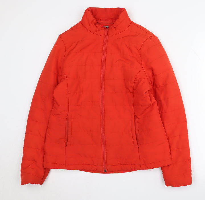 Marks and Spencer Women's Red Size 12 Puffer Jacket