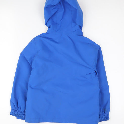 Mountain Warehouse Boys Blue Waterproof Parka Jacket 7-8 Years