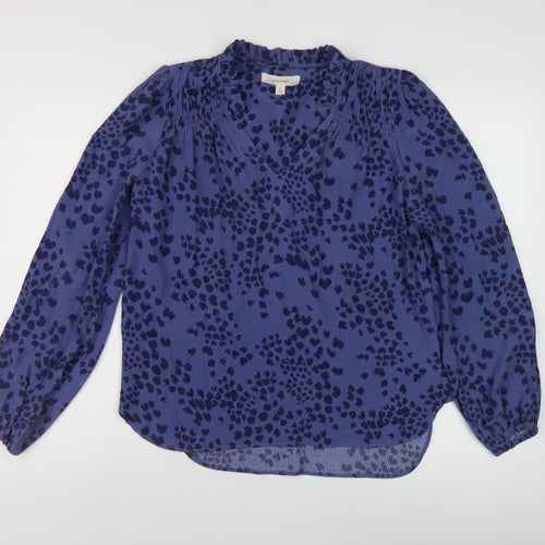 Marks and Spencer Women's Blue Long Sleeve Blouse