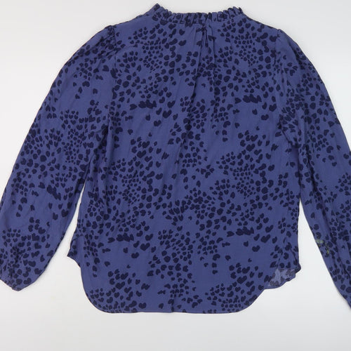 Marks and Spencer Women's Blue Long Sleeve Blouse
