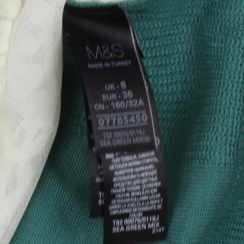 Marks and Spencer Women's Green Cardigan Size S