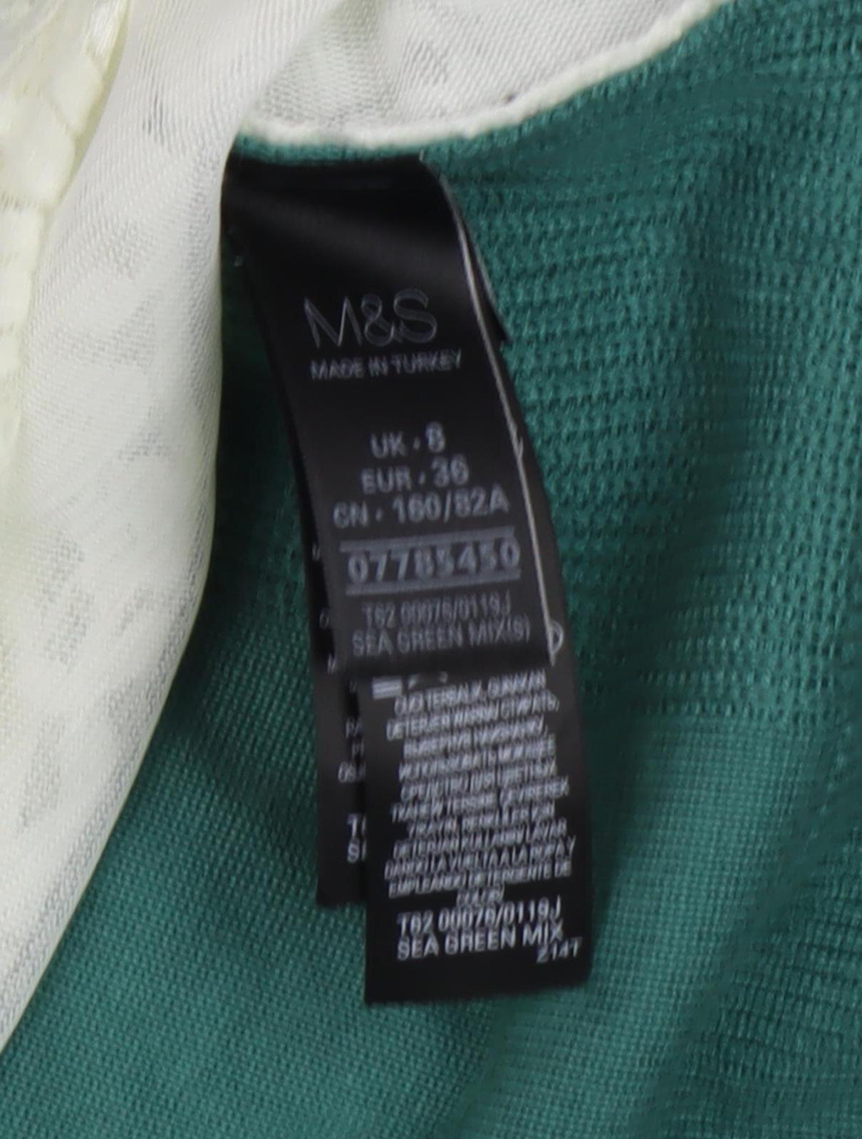 Marks and Spencer Women's Green Cardigan Size S