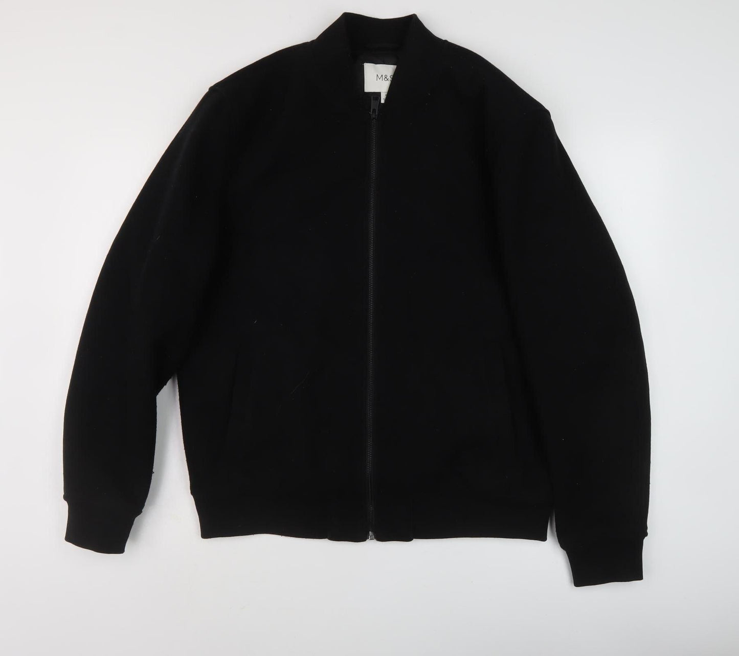Marks and Spencer Men's Black Bomber Jacket M