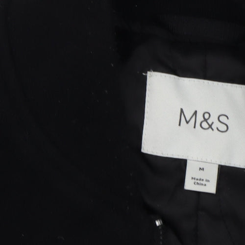 Marks and Spencer Men's Black Bomber Jacket M