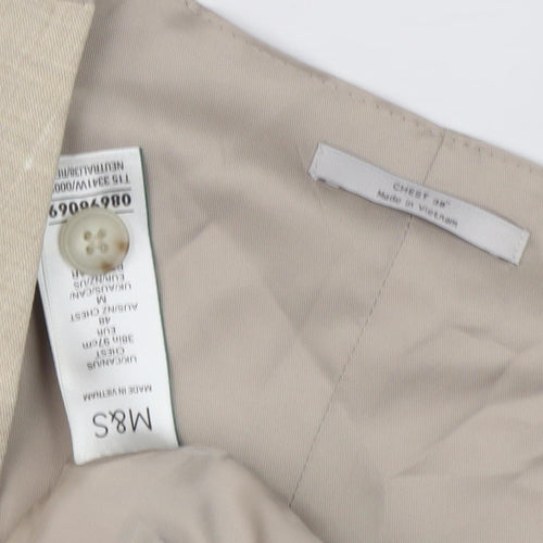Marks and Spencer Men's Beige Waistcoat 38R