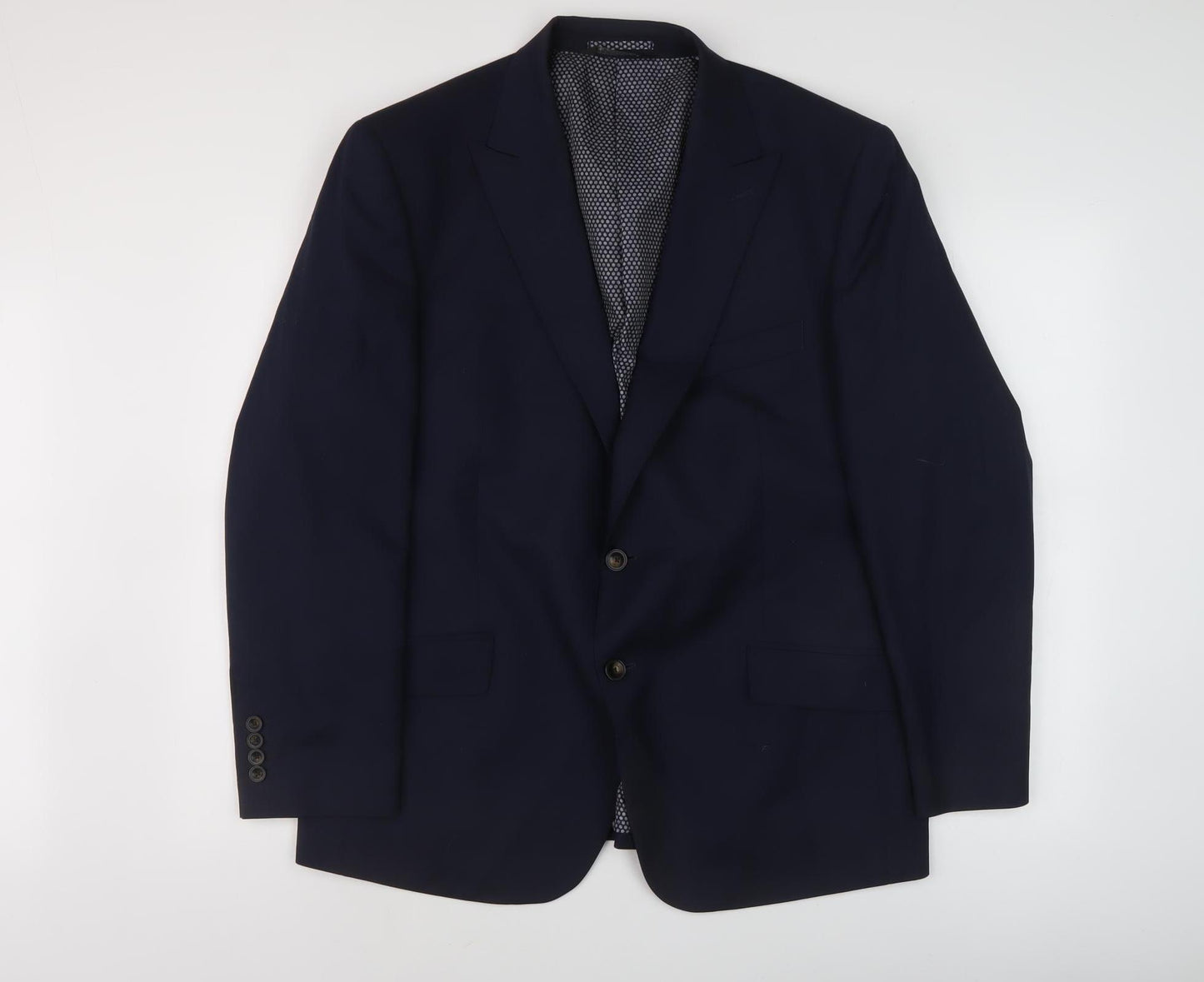 Marks and Spencer Men's Navy Blazer, Size 44R, Formal