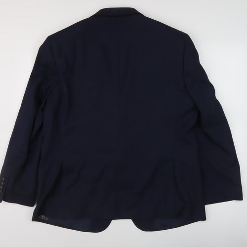 Marks and Spencer Men's Navy Blazer, Size 44R, Formal