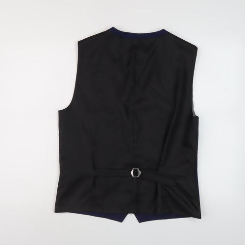 Next Men's Navy Suit Waistcoat 42 Blue Formal