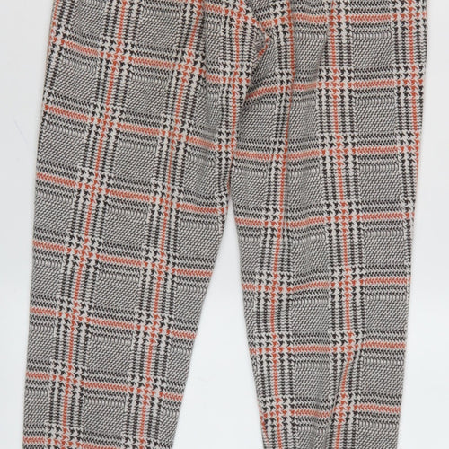 Topman Men's Multicoloured Check Joggers S