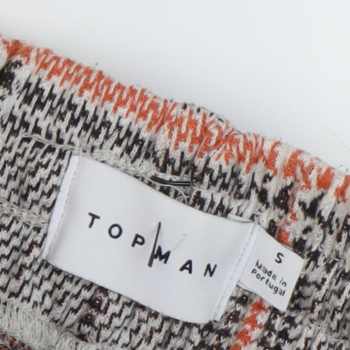 Topman Men's Multicoloured Check Joggers S