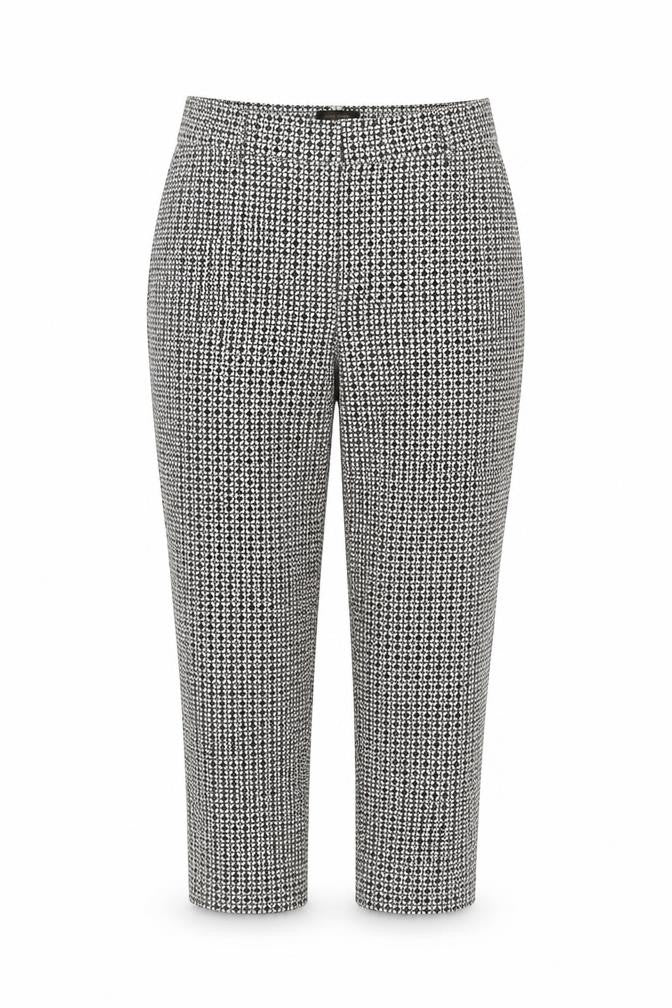 Front view of Joules Women's Multicoloured XS Geometric Trousers