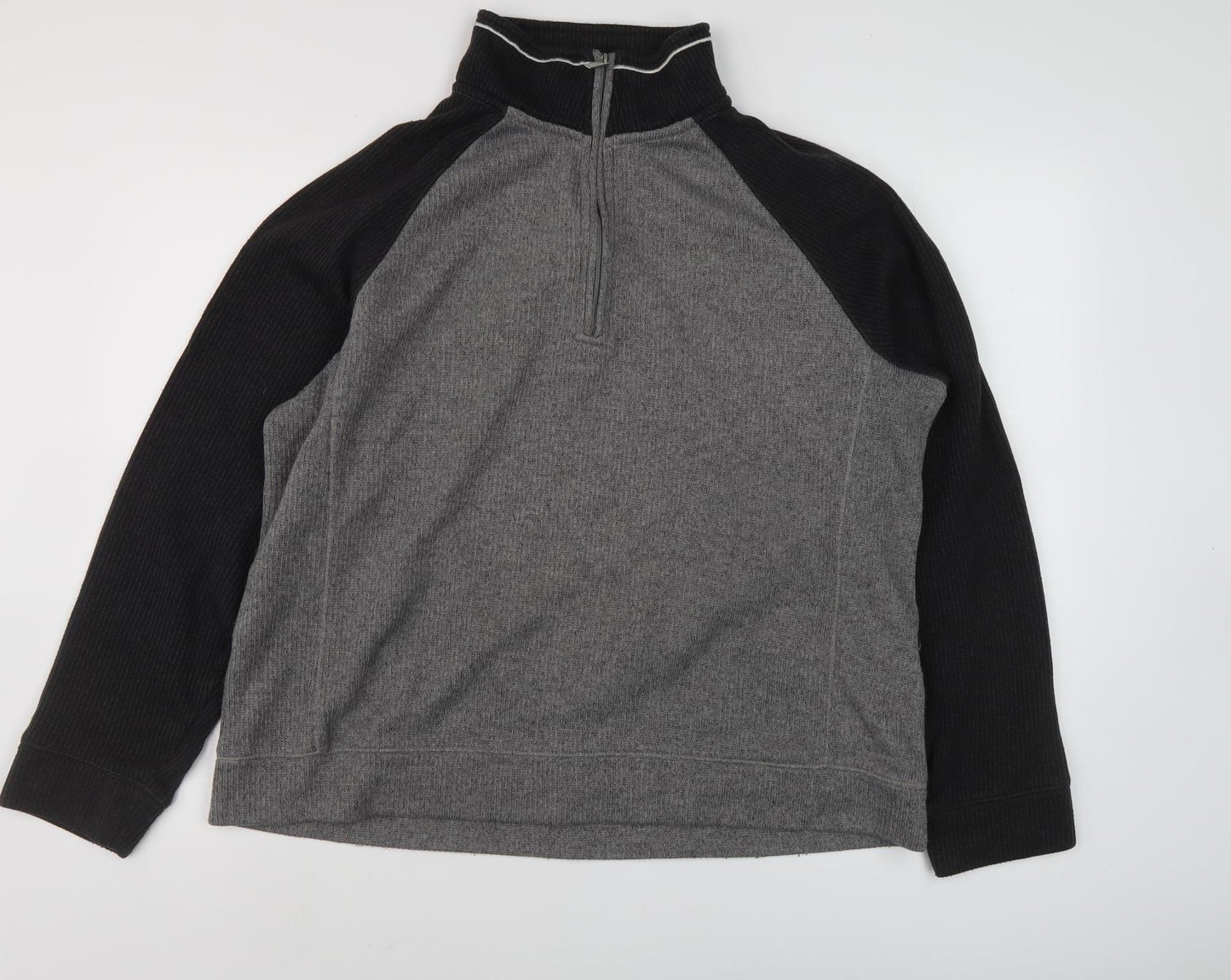 Craghoppers Men’s XL Black Grey Pullover Jumper