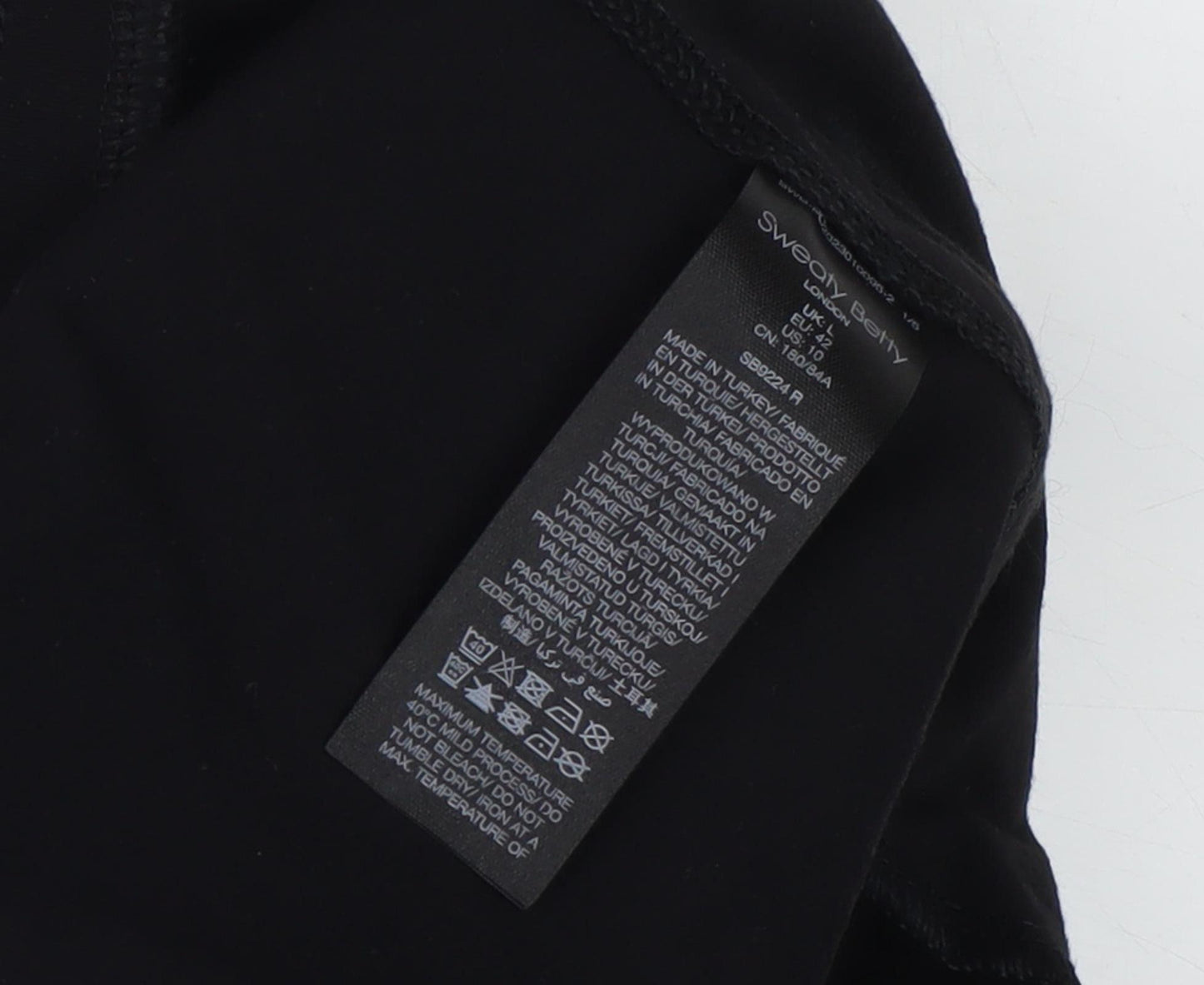 Sweaty Betty Women's Black Trousers Size L