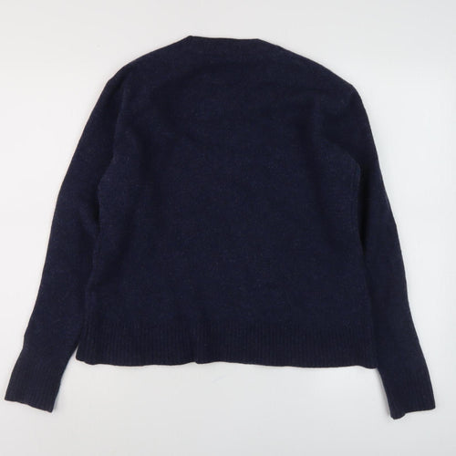 Alpkit Women's Blue Merino Wool Pullover Jumper M