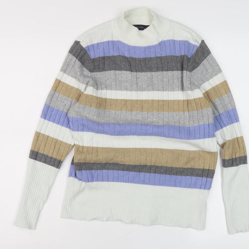 Marks and Spencer Women's Multicoloured Pullover Jumper
