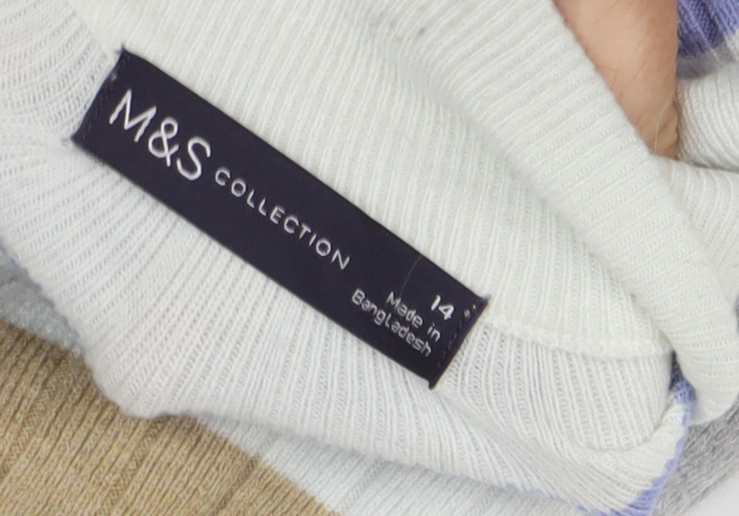 Marks and Spencer Women's Multicoloured Pullover Jumper