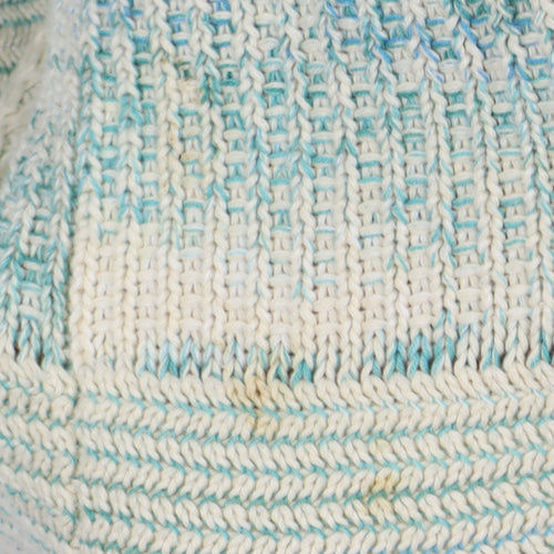 Fat Face Women's Blue Striped 3/4 Sleeve Knit Jumper Size 10