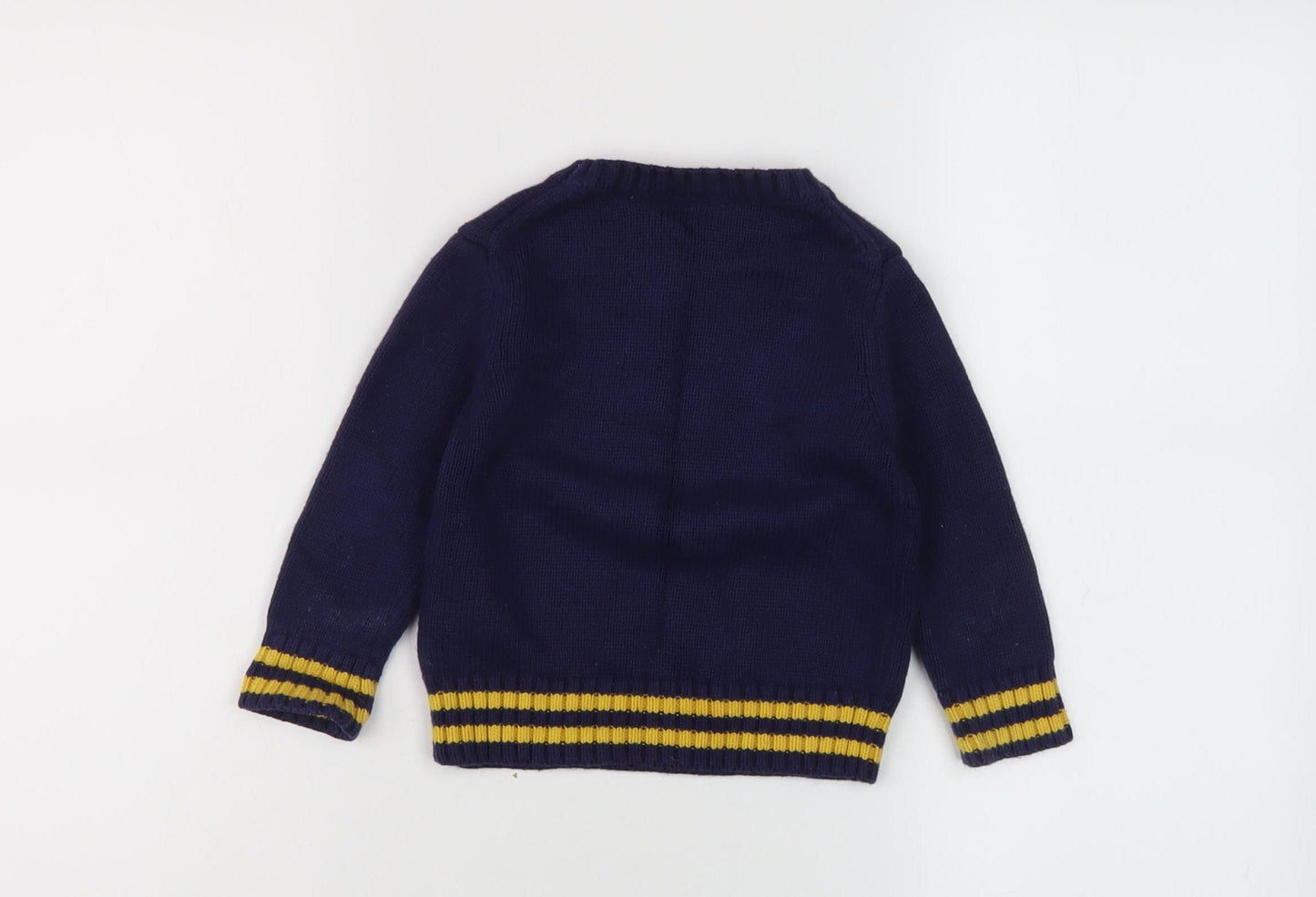 babyGap + Junk Food Boys Blue Batman Pullover Jumper Size 2Y