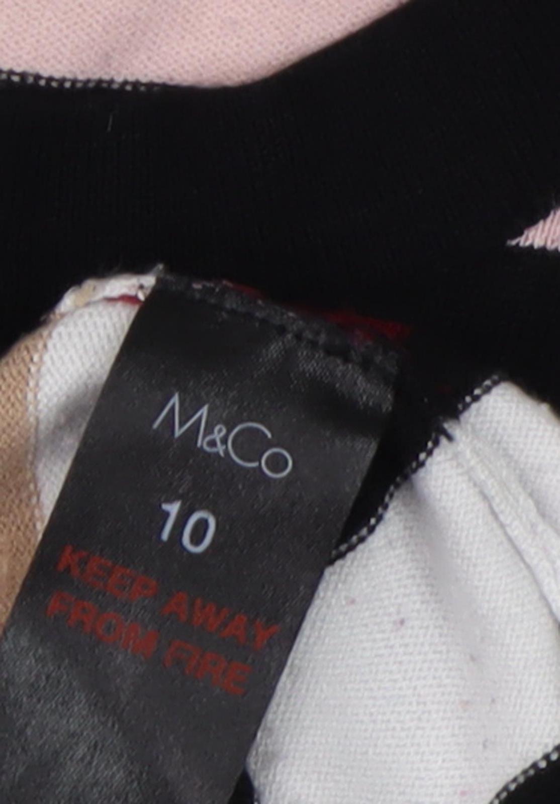 M&Co Women's Multicoloured Striped Pullover, Size 10